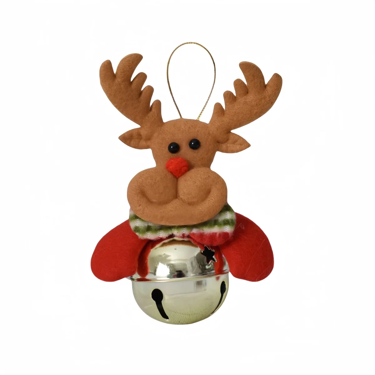 جلجل أجراس عيد الميلاد جرس شجرة عيد الميلاد زخرفة معلقة قلادة أجراس الزخرفية عيد الميلاد منتجات ديكور المنزل