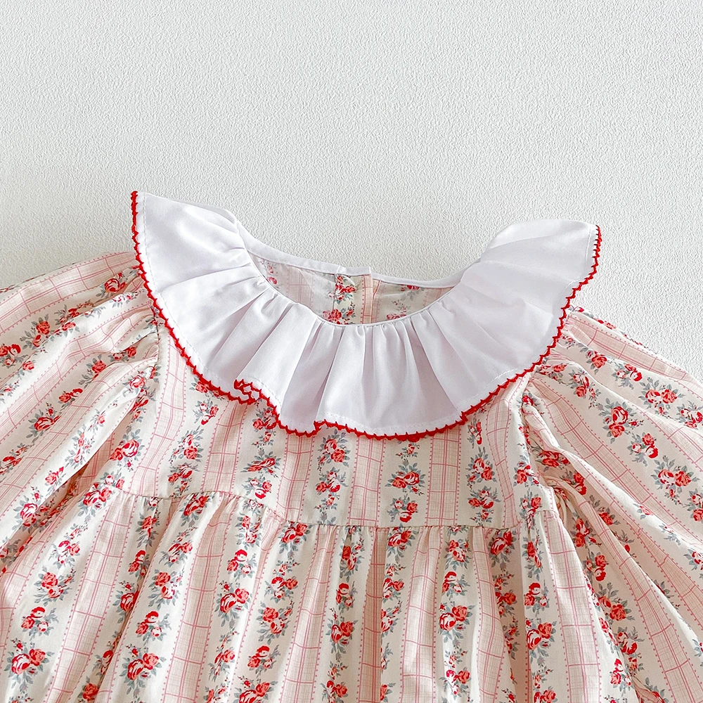 رومبير صيفي للبنات الرضع، بدلة - مراجعة Newborn Baby Girl Romper Floral وسعره