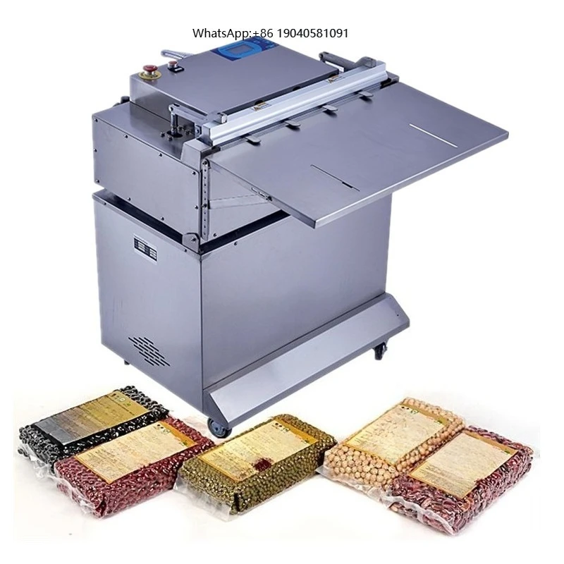 Brick Roast Coffee Bean Outside Vacuum Packing Machines Nitrogen Flush Vacuum Bag Sealers 110V 220V Empacadora Al Vacio