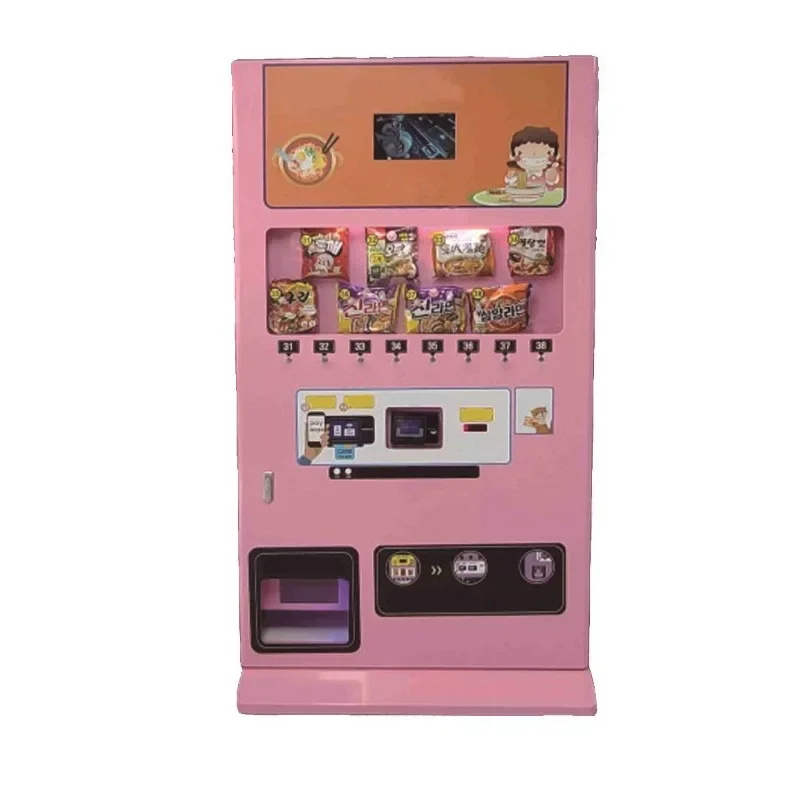 Automatic selling instant noodle machine  ramen machine Automatic selling ramen machine Korea