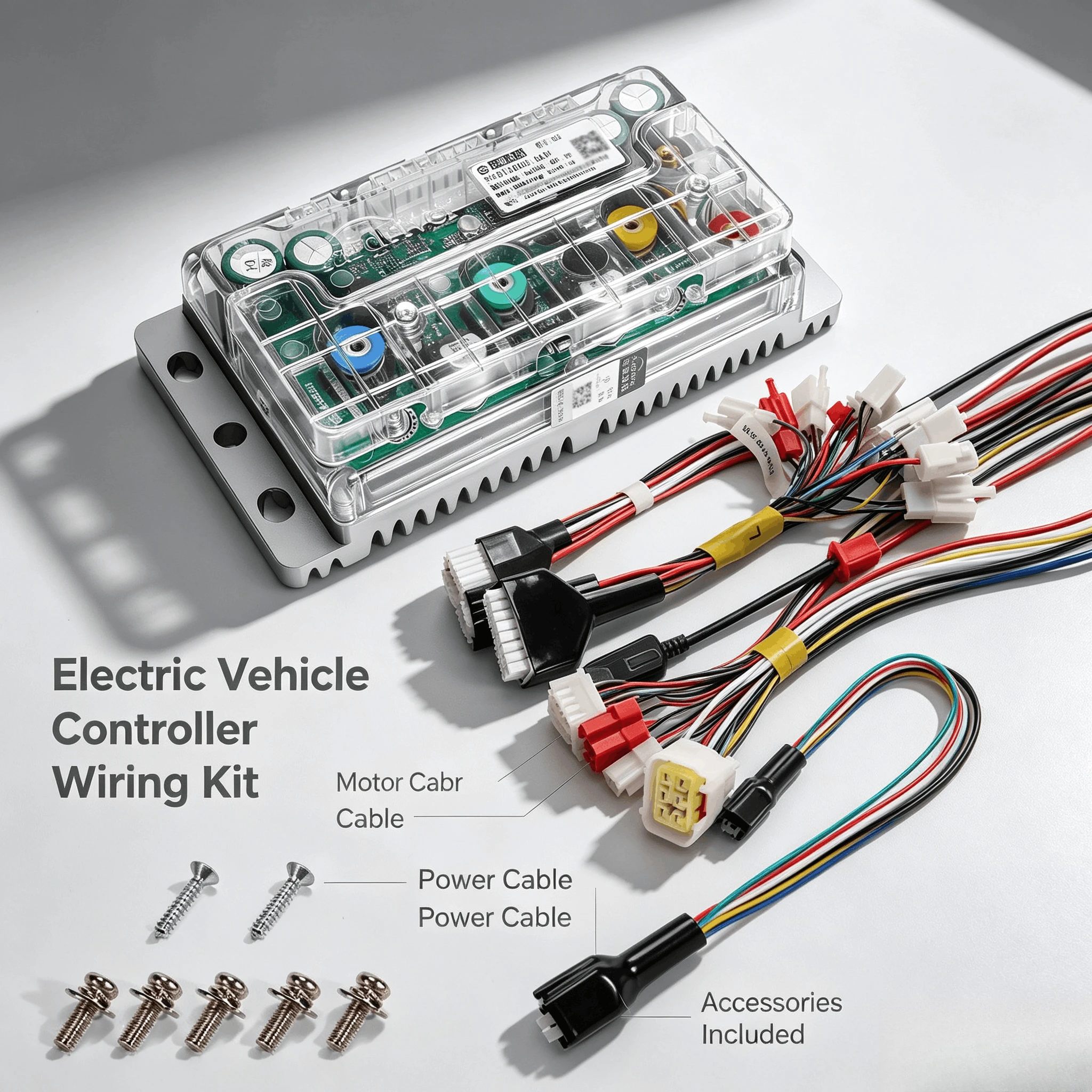 Fardriver YQ72260X80 Smart Bluetooth Programmable BLDC Motor Controller, Rated 80A / Peak 260A for Electric Motorcycle E-Bike