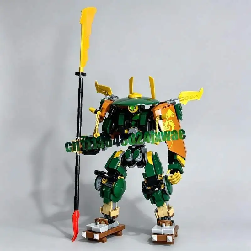 new-684pcs-master-mech-administration-robot-moc-building-blocks-robot-model-diy-creative-assembly-collectible-puzzle-toy-gifts