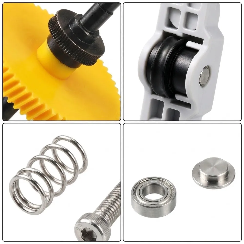 Extruder Gear Kit for BambuLab For A2L For 3D Printers Plastic Handle Metal Plastic Design for Balanced Performance