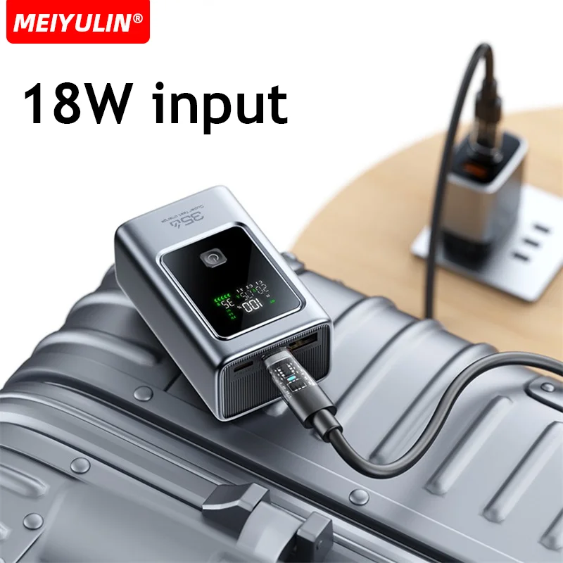 Mini 10000mAh Power Bank Portable Fast Charging USB C 22.5W External Spare Battery PD20W Powerbank For iPhone Samsung Xiaomi