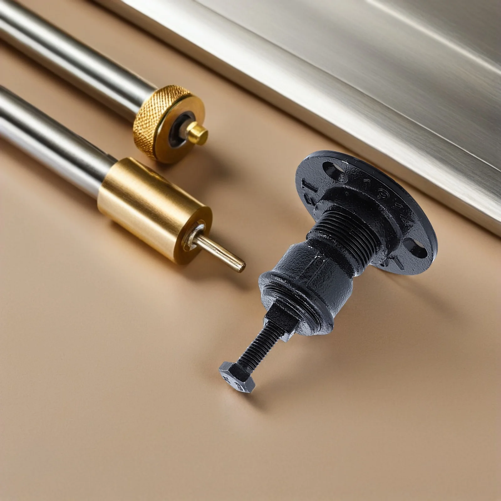 

2Pcs Handrail Bracket Solid Iron Industrial Style Mounting Holder for Stair Railing Accessories Handrail Bracket