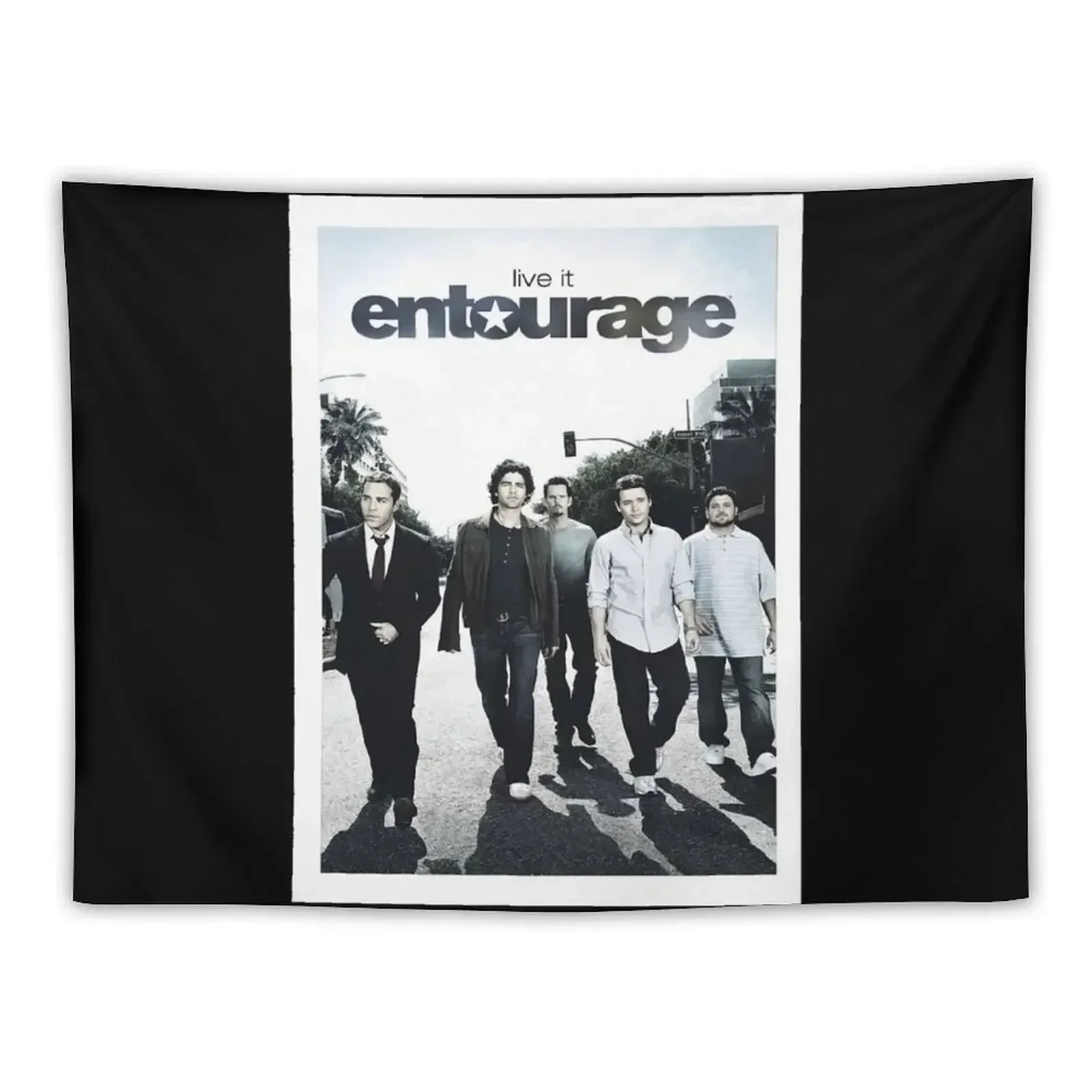 Classic Entourage Movie Poster Tapestry House Decoration Carpet Wall Tapestry