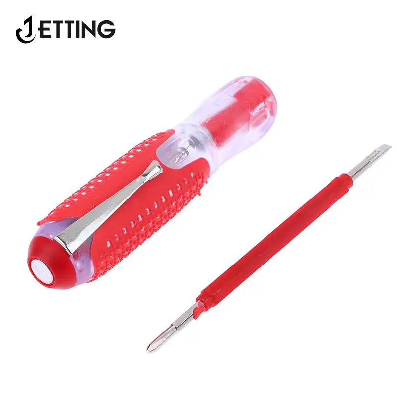 100-220V Voltage Indicator Cross & Slotted Screwdriver Electric Test Pen Tools