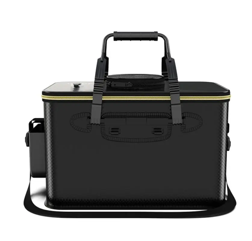 إيفا دلو صيد طوي المحمولة صندوق السمك الحي سعة كبيرة 30-50 سنتيمتر برميل مياه متعدد الوظائف سميكة الصيد في الهواء الطلق #2