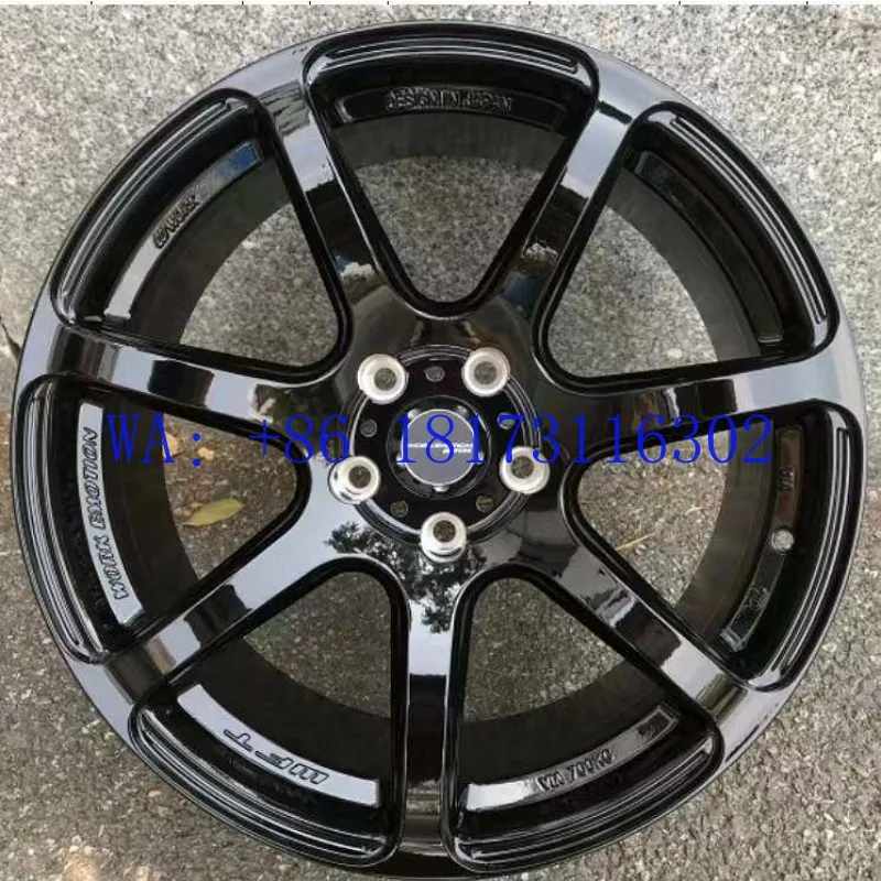 Hot Chrome 17-inch 18-inch T7R seven-spoke aluminum alloy car modified wheels are suitable for front and rear of Civic Ruizhi cr