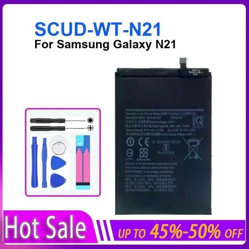 أداء طويل لبطارية الهاتف المحمول Scud-WT-N21 ملابس صلبة لهاتف Samsung Galaxy N21 4000Mah
