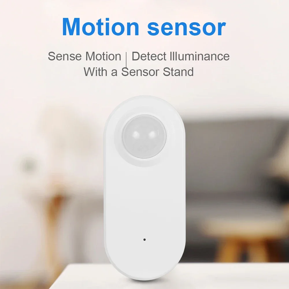 Tuya Zigbee Smart PIR Motion Detection Sensor Security Burglar Alarm DetectorApp Control Support Zigbee2mqtt Home Assistant