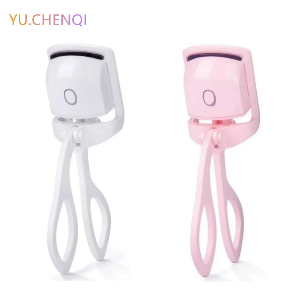 

Eyelash Curler Electric Heated Comb Eye Lash Perm Long Lasting Eyelashes Curls Thermal Eyelash Curler Portable Makeup Tools