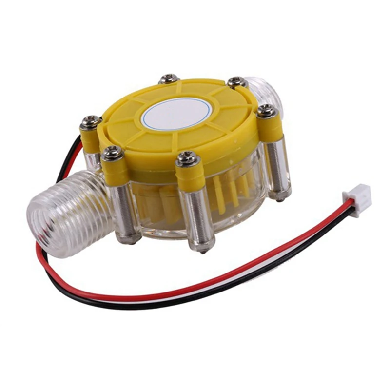 

HOT SALE 2X 12V Regulated DC Micro-Type Hydro Generator Small Generator Water Flow Air Pressure Generator Faucet Power