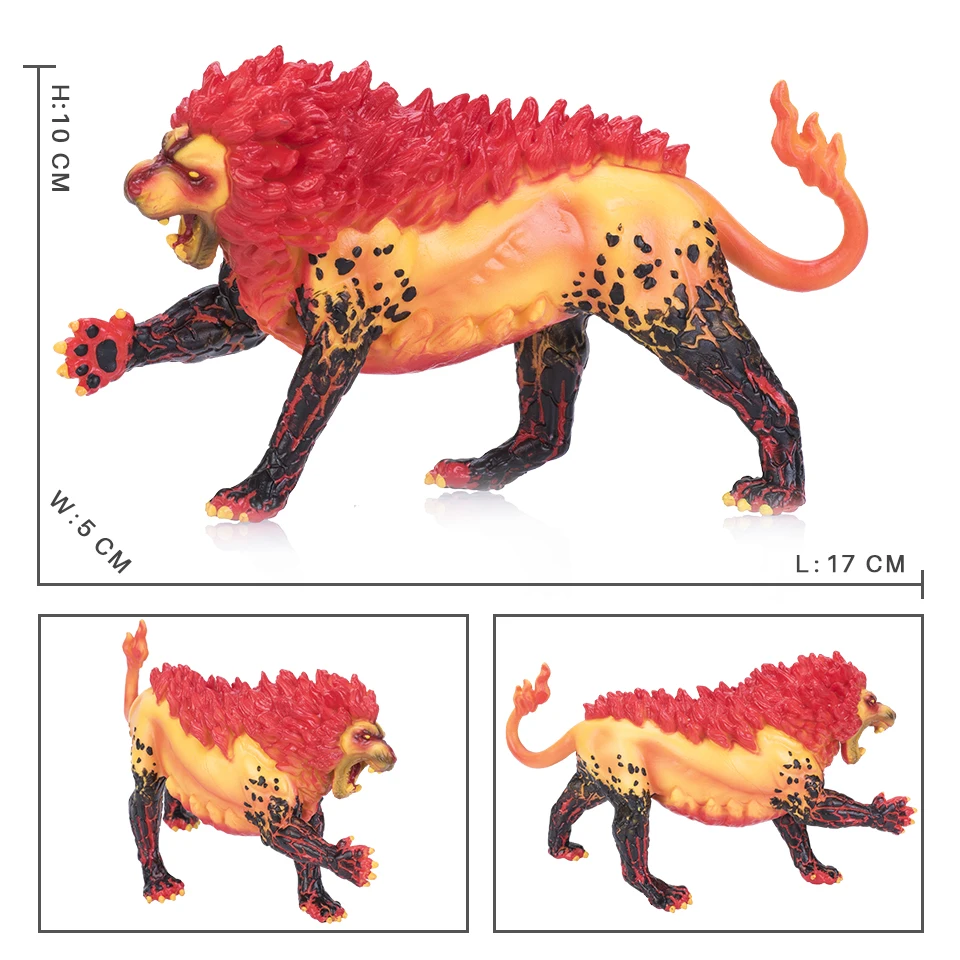 Original Savage 3D Magic Dragon Mythos Drache Tiere Modell Feuer Bull Octopus Monster Krabbe Action-figuren Kinder Sammlung Spielzeug Geschenk – Detail 20