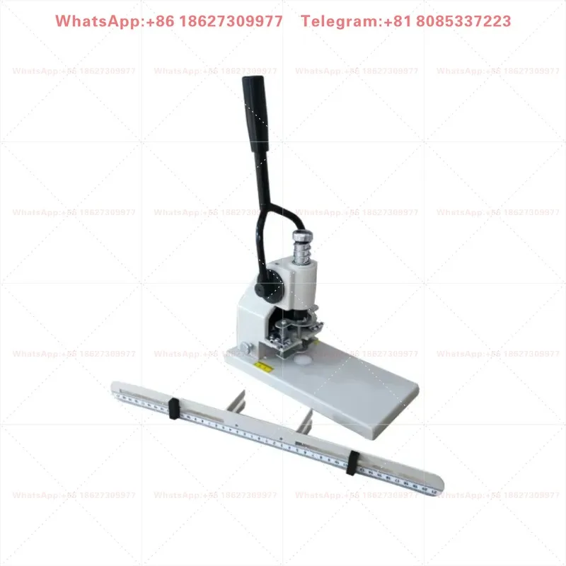 Industrial Grade Heavy Duty Manual Hole Puncher Durable High Precision Manual Drill Press for Industrial Workshop Home DIY