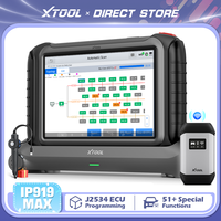 XTOOL InPlus IP919MAX Bluetooth Diagnostic Tools with J2534 ECU Programming OBD2 Automotive Scanner 51+ Services 3-Year Free