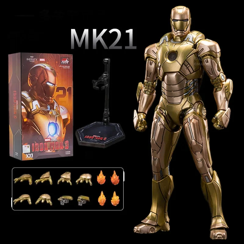 شخصية حركة الرجل الحديدي من Zdtoys & Marvel ، نموذج الرجل العنكبوت الأسود ، Mk39 ، Mk33 ، ألعاب أنيمي ، هدية عيد الميلاد ، متوفرة بالمخزون