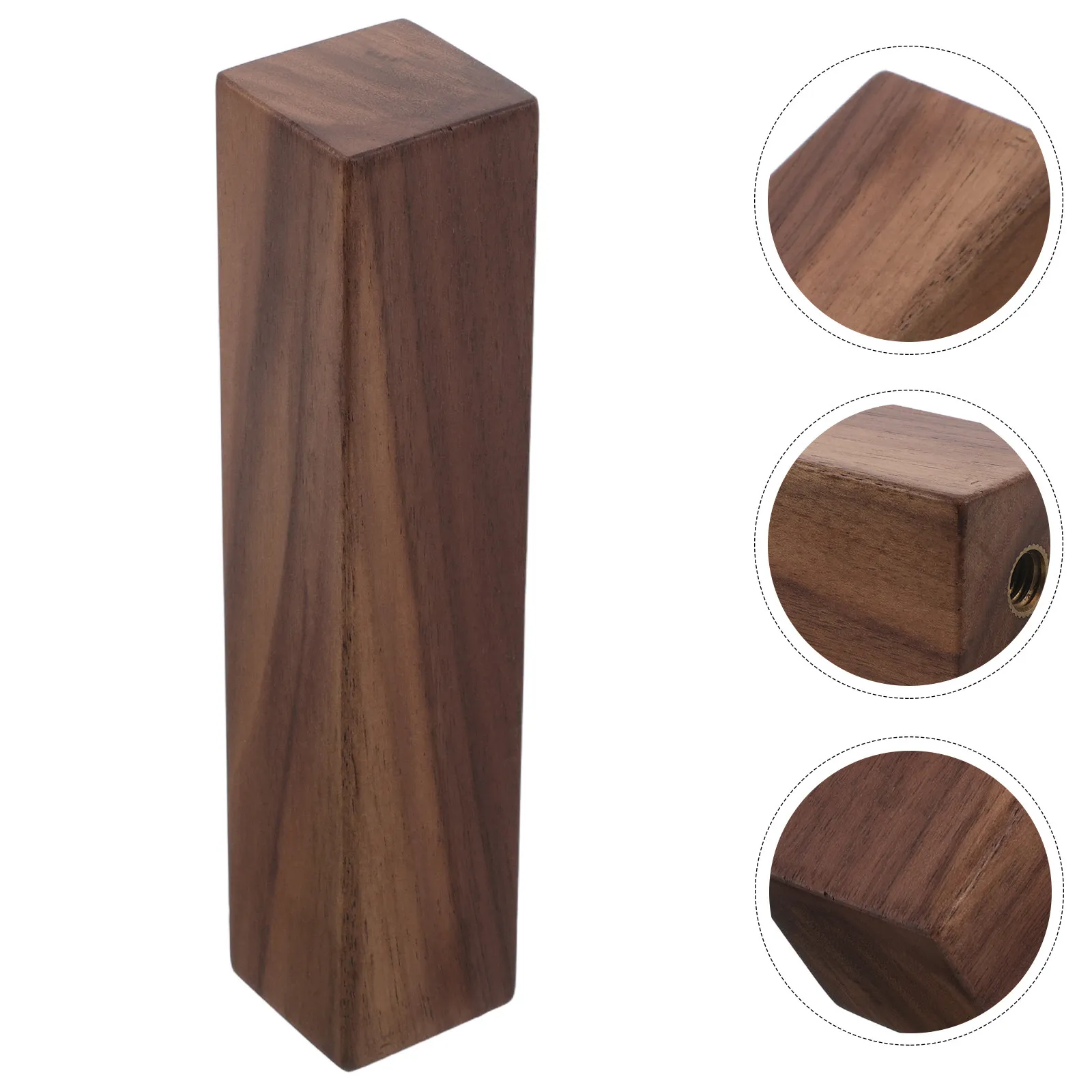 

Walnut Wood Beer Tap Handle 3/8"-16 Unc Thread Faucet Knob Wooden Beer Tap Replacement Part For Home Bar Restaurant