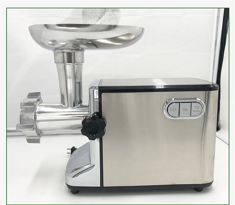 Vegetable Grinder Machine 5mm 7mm Hole Plate Sausage Stuffer Beef Mutton Grinder Food Processor