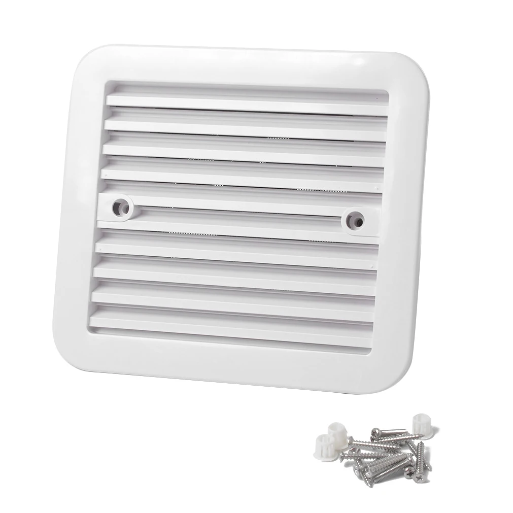 

Universal Strong Wind Dust-Proof Ventilation Fan Caravan Side Exhaust Air Outlet Vent for RV Trailer Boat