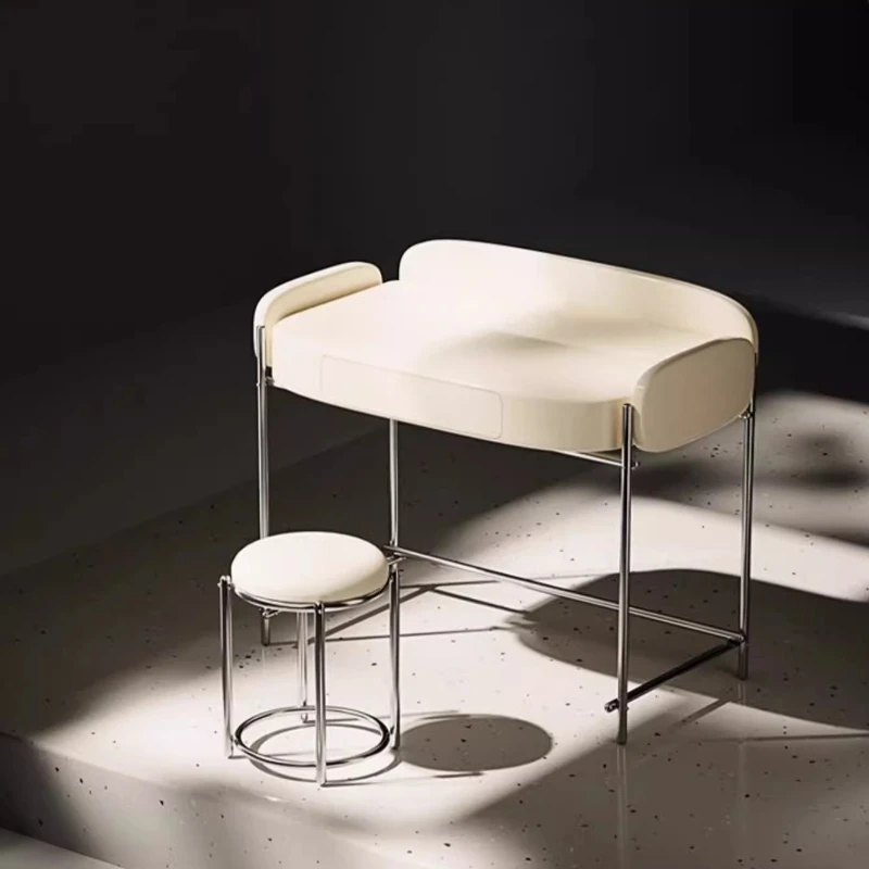 

Makeup Table Light Luxury Cream Style Dressing Table Makeup Vanity Toiletries Makeup Desk Dressers For Bedroom Dresser Furniture