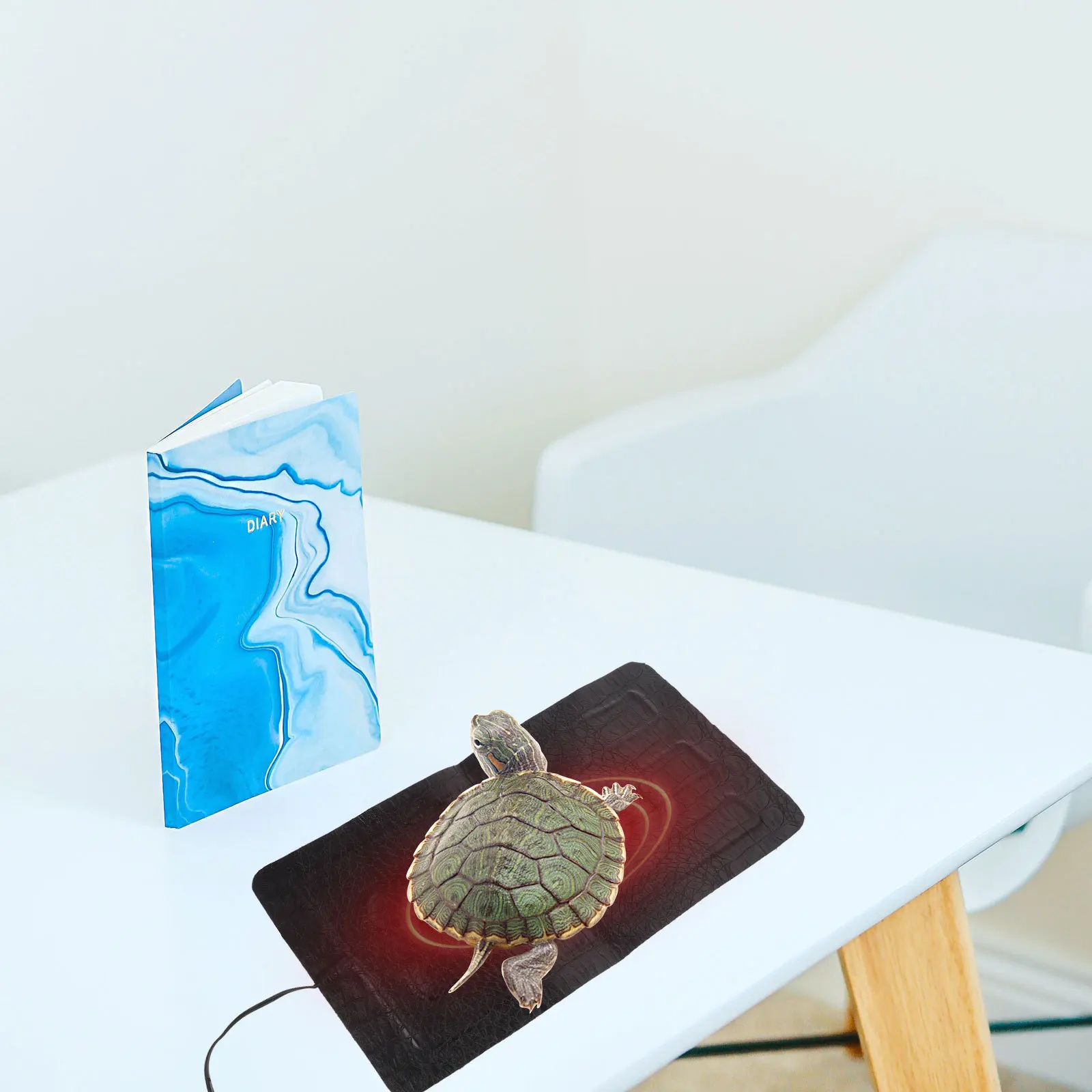 1 قطعة حصيرة الحيوانات الأليفة ساخنة الزواحف لوحة التدفئة وسادة كهربائية للحيوانات الأليفة الصغيرة معطف شتوي الزواحف لوحة التدفئة الزحف مستلزمات الحيوانات الأليفة