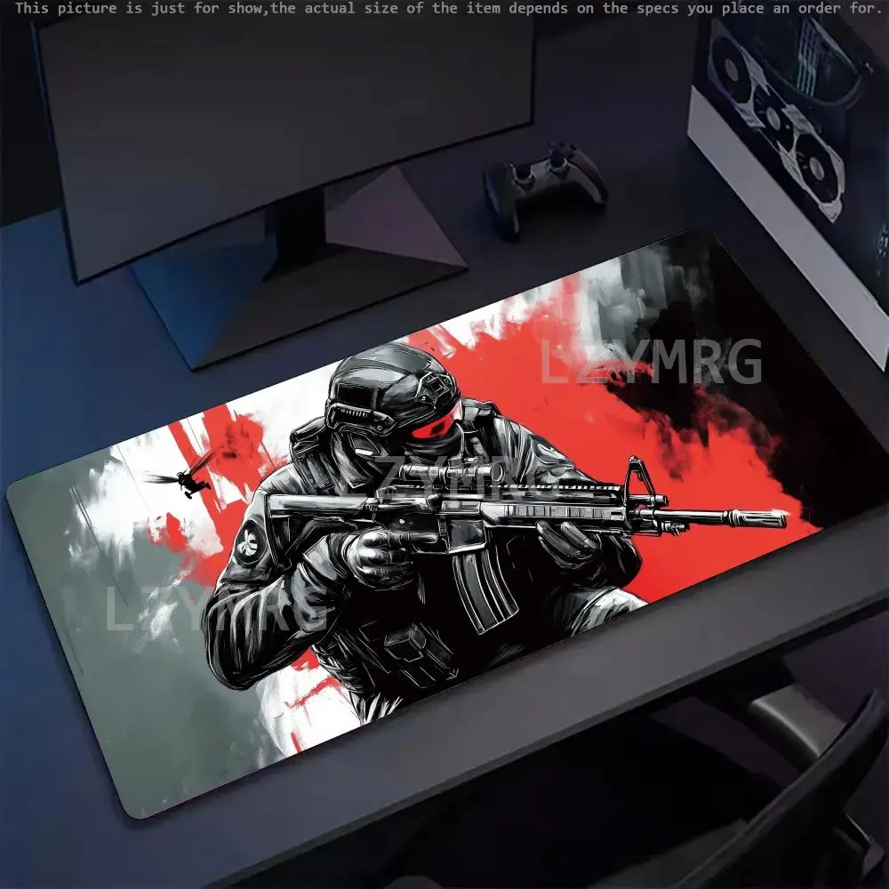 

Special Forces Mouse Pad Large Rubber Base Anti-slip PC Desk Accessories Mousepad for Offices and Gamer Keyboard Mats Decor Mat