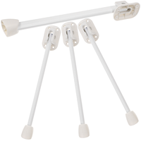 4 Pcs Foldable Table Legs Metal Desk Legs Adjustable Furniture Feet Sturdy Plastic Feet Heavy Duty Stand Office Home Use Sofa