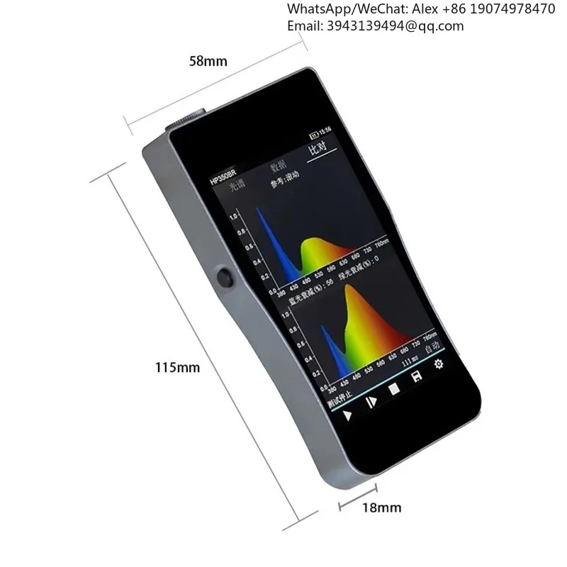 

ИК-спектрометр и спектрофотометр HP350C CCD с цветовой температурой и спектральной полосой пропускания 2 нм