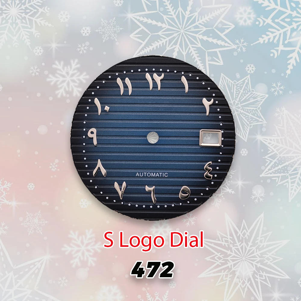 30.5 مللي متر S شعار NH35 العربية نوتيلوس الهاتفي لا الأيدي صالح NH35/NH36/4R/7S حركة لا مضيئة ساعة تعديل الملحقات