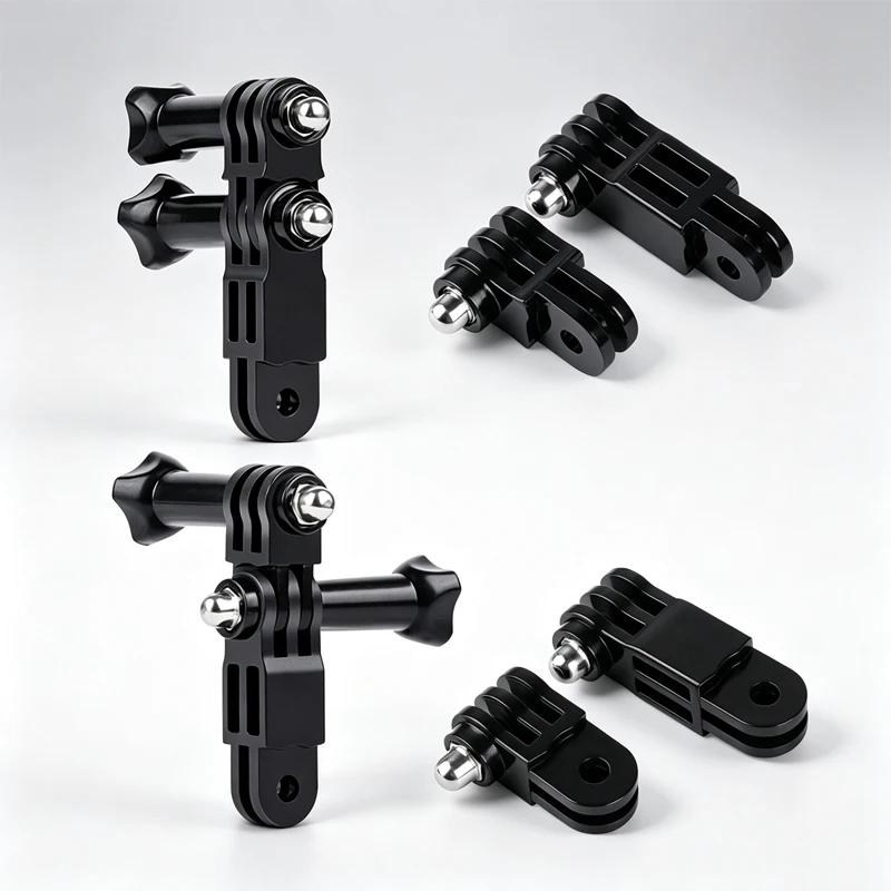 Adjust Extension Arm Rod Adapter Mount for GoPro Hero 13 12 11 10 9 8 7 Insta360 Luna Ultra DJI OSMO Action Camera Accessories