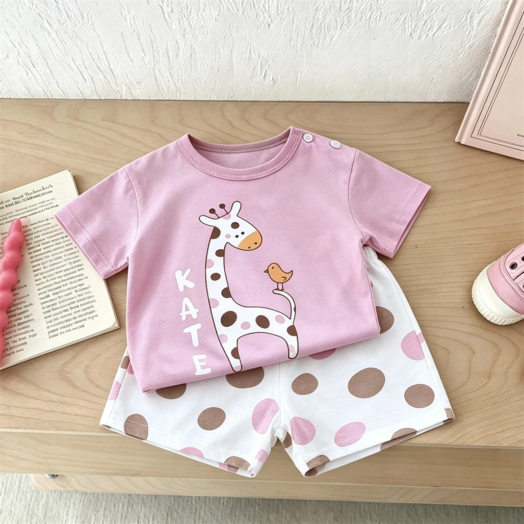 Niedliches T-Shirt + Shorts, 2 – Baby Clothing Designer Bewertung und Preis