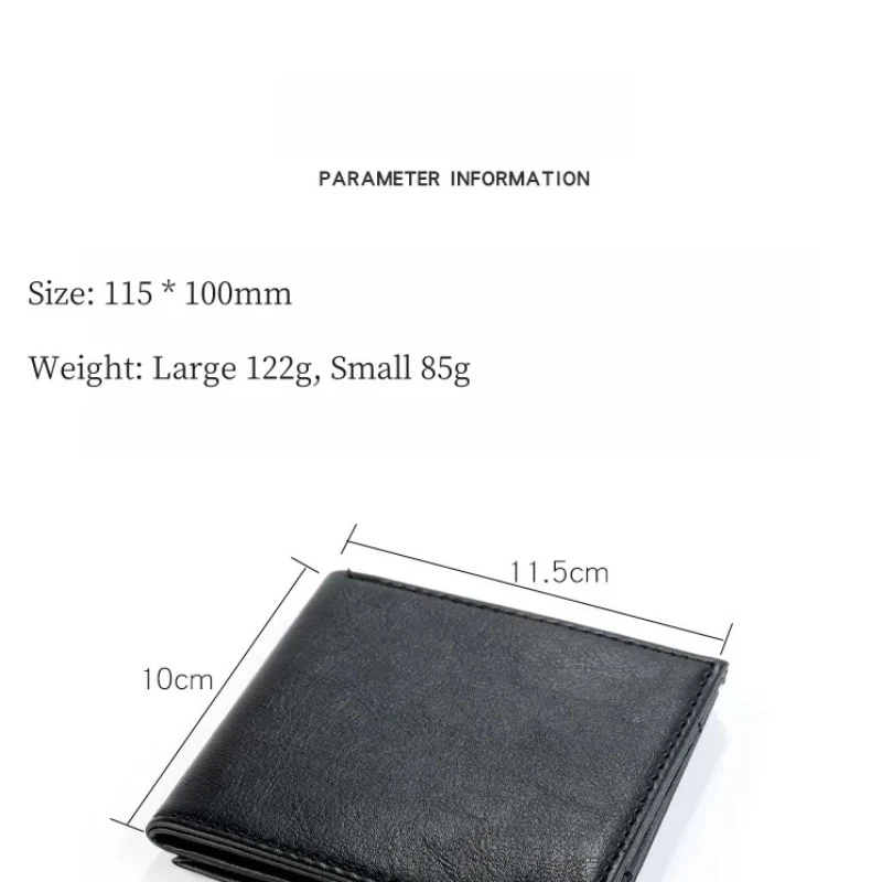 Personalized Flame Wallet Kerosene Lighter Leather Material Suitable for Men's Gifts At Family Gatherings and Magic Shows Cool