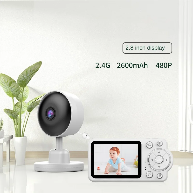 

C3 wireless baby monitor nursing monitor high definition screen zoom in and out crying