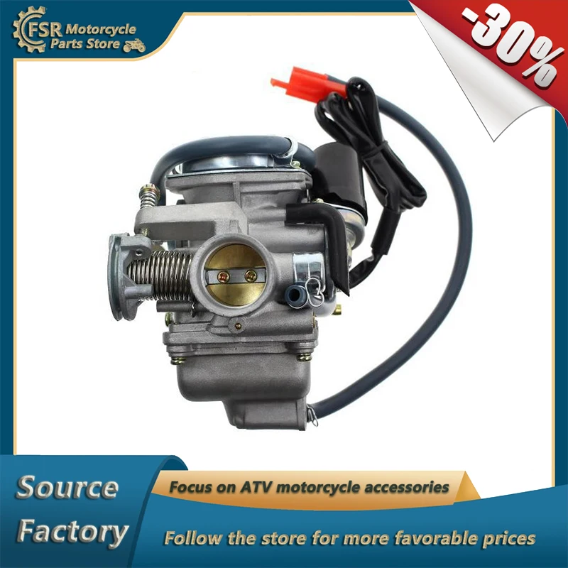 

2-pin 24mm carburetor Fits CF Moto CF125 CF150 0030-100000 1P52MI-A-100000 Compatible with Diamo 150cc 07-023-1701 QLink TNG