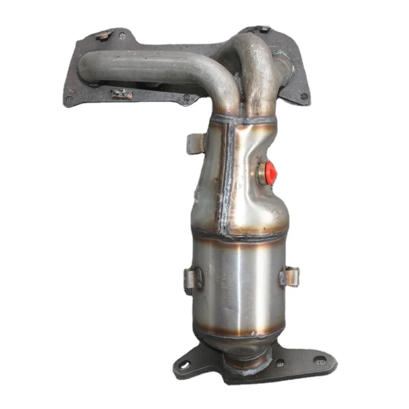 

SXLL Exhaust gas catalytic converter with manifold provides catalytic converter for automotive parts