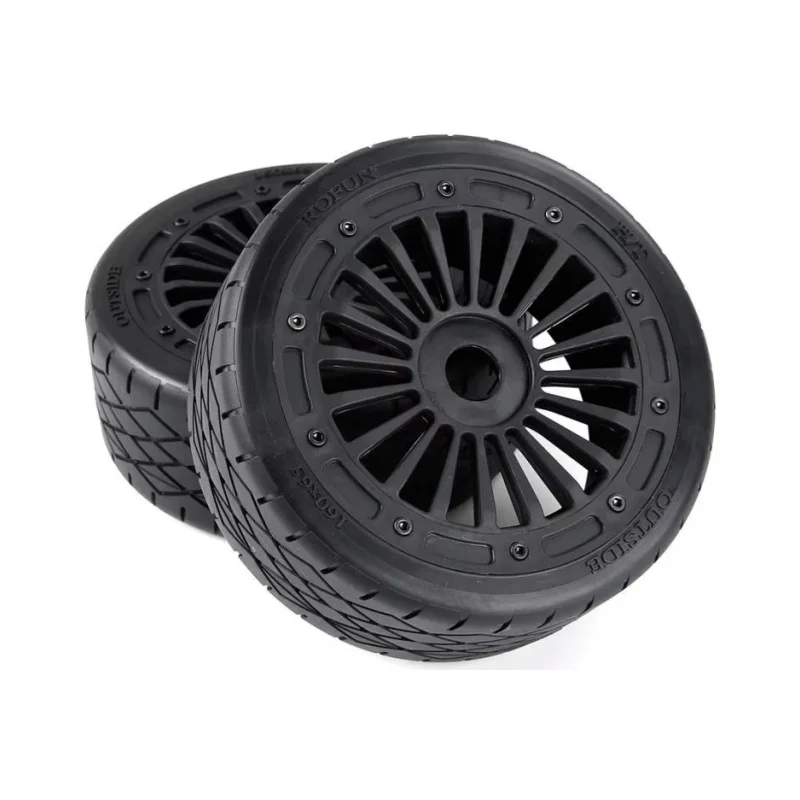 Rubber Tire On Road Tyre Set for 1/5 scale Rovan F5 MCD XS-5 160*65