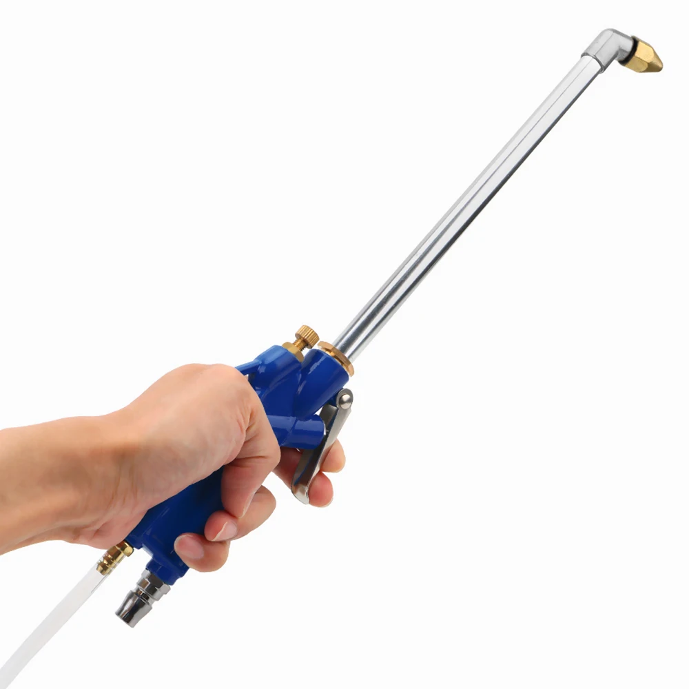 High Press Aluminum alloy Pneumatic Tool Engine Water Gun 40cm Pneumatic Cleaning Tool Car Engine Oil Cleaner Tool