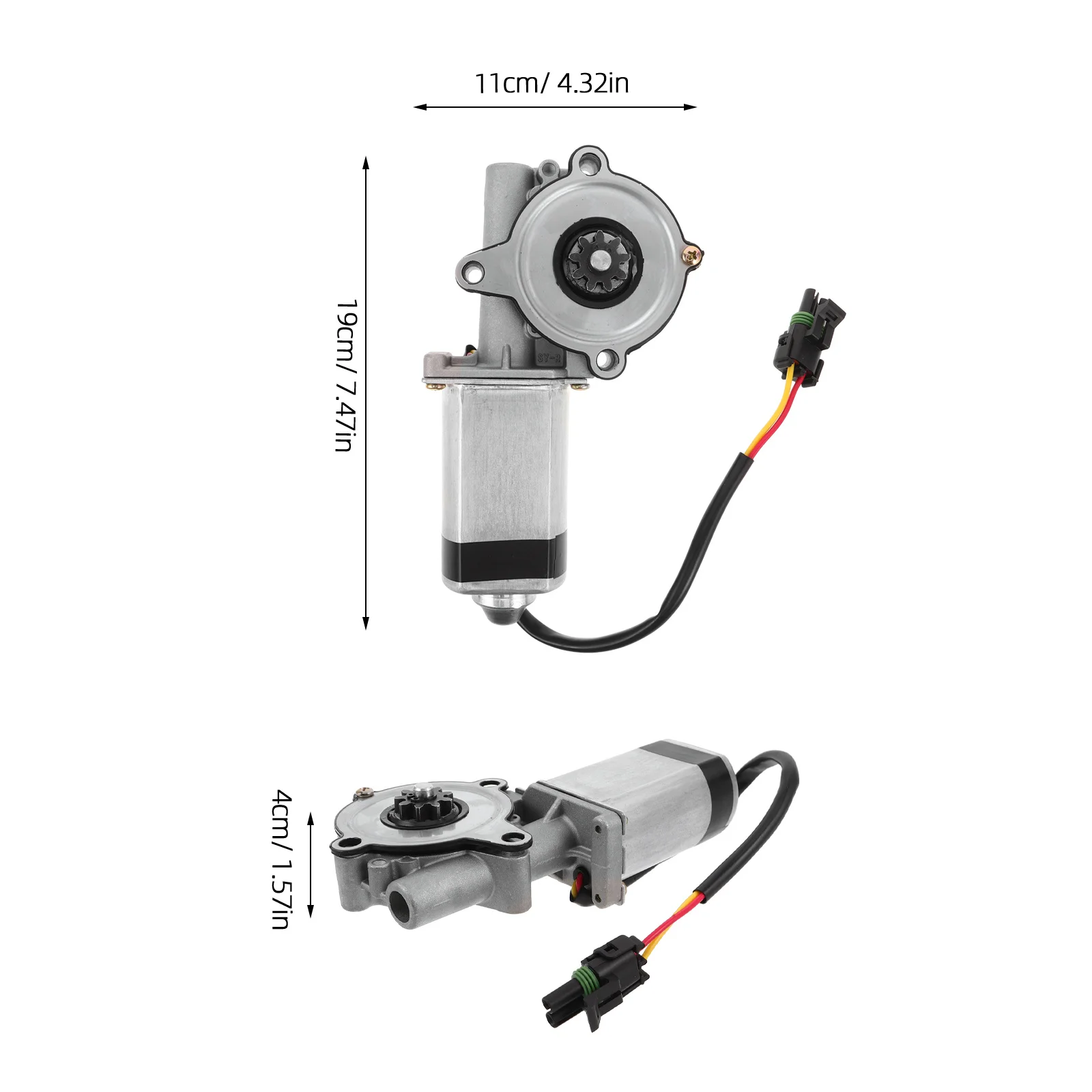 RV用ステップ交換用低騒音高トルクギアモーター、キャンピングカー、トレーラー用電動ステップアクチュエータDCモーター
