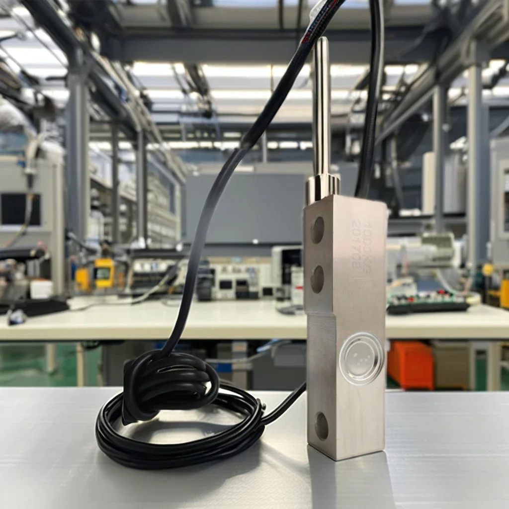 Sensor de pesagem do sensor da pilha de carga do feixe de cisalhamento com cabo blindado 2000KG