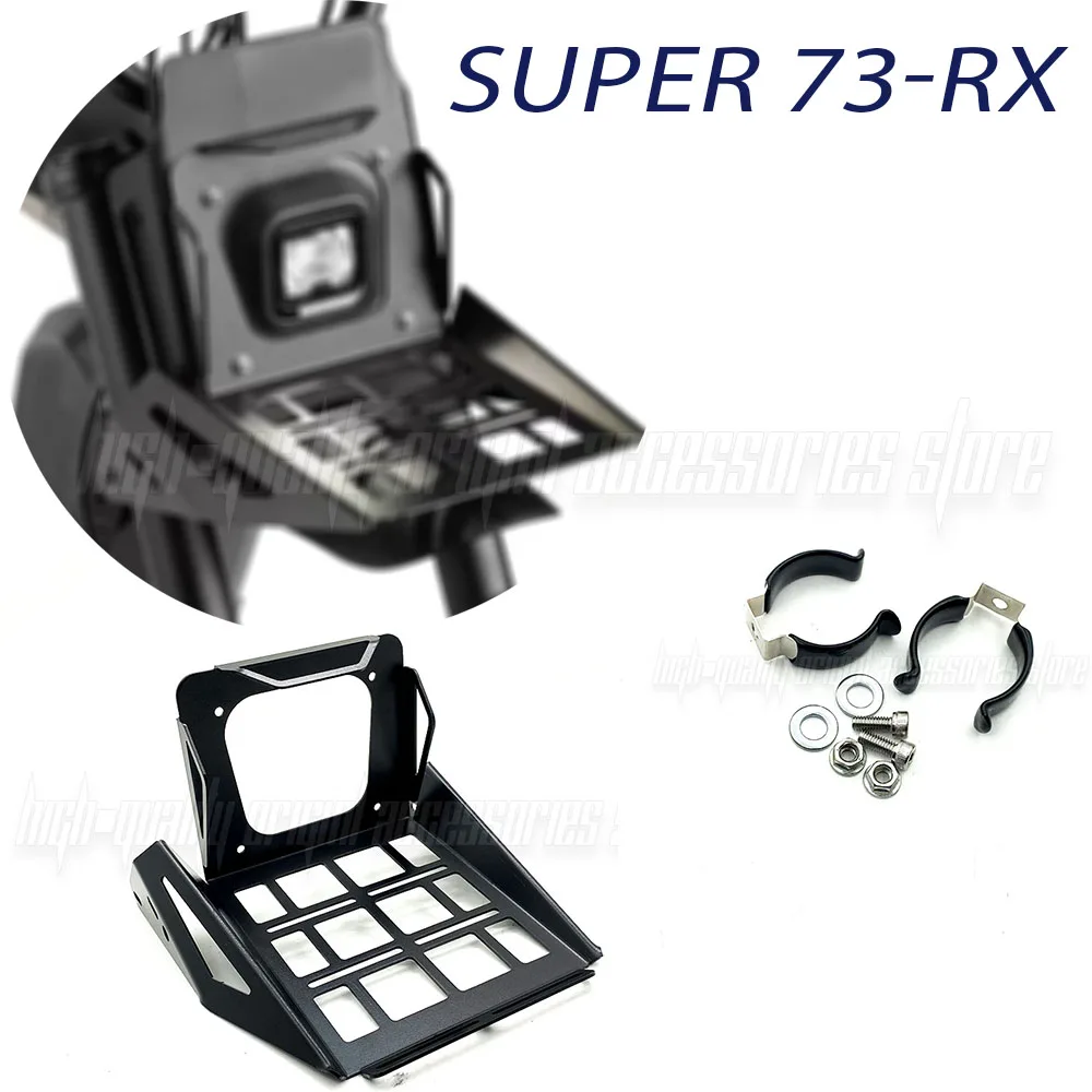 

Brand New for SUPER73-RX 73-RX Super73 RX front Headlight Bracket Guard Bracket Motorcycle luggage Fixing Rack SUPER73-RX