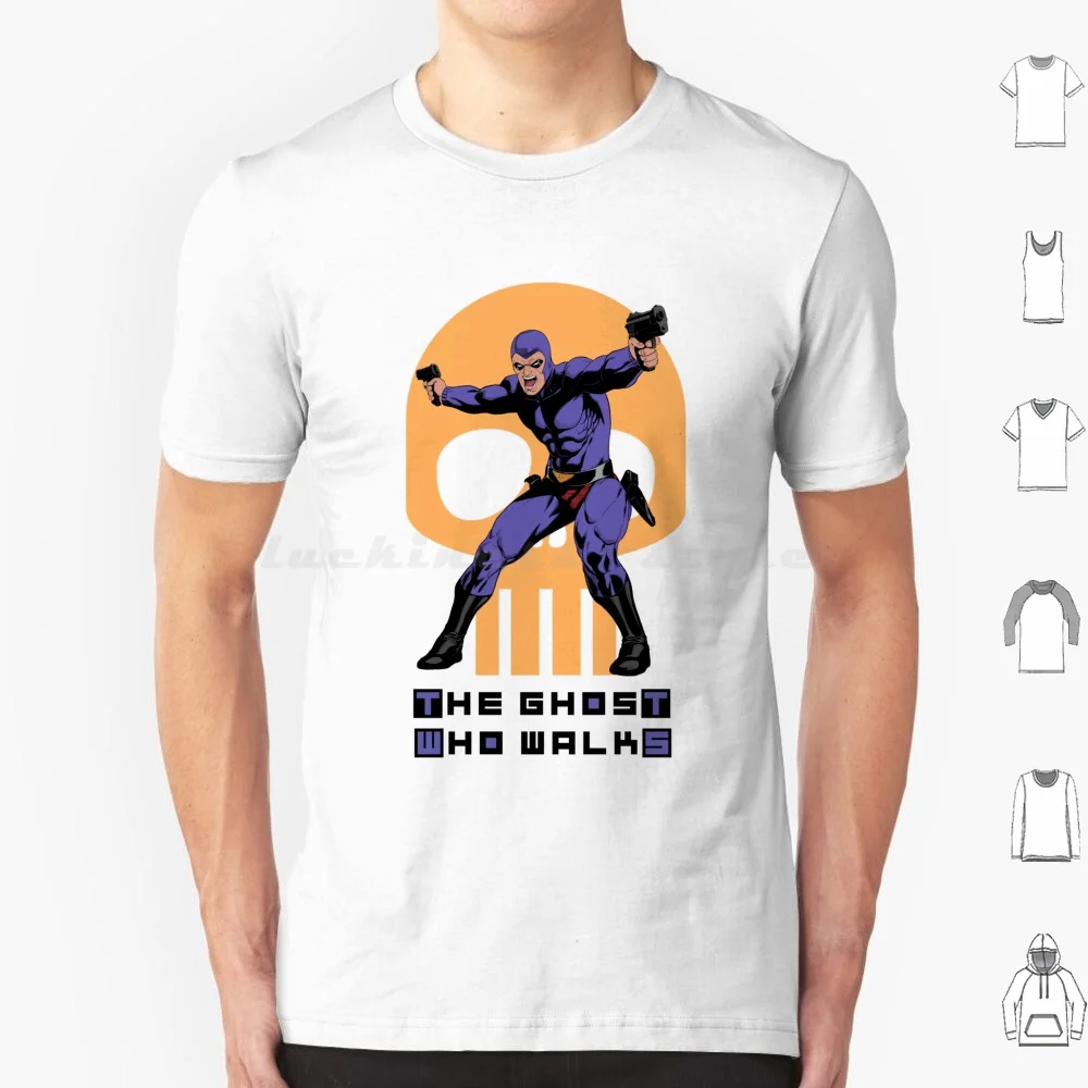 The Phantom T Shirt 6xl Cotton Cool Tee Phantom Jungle Comics