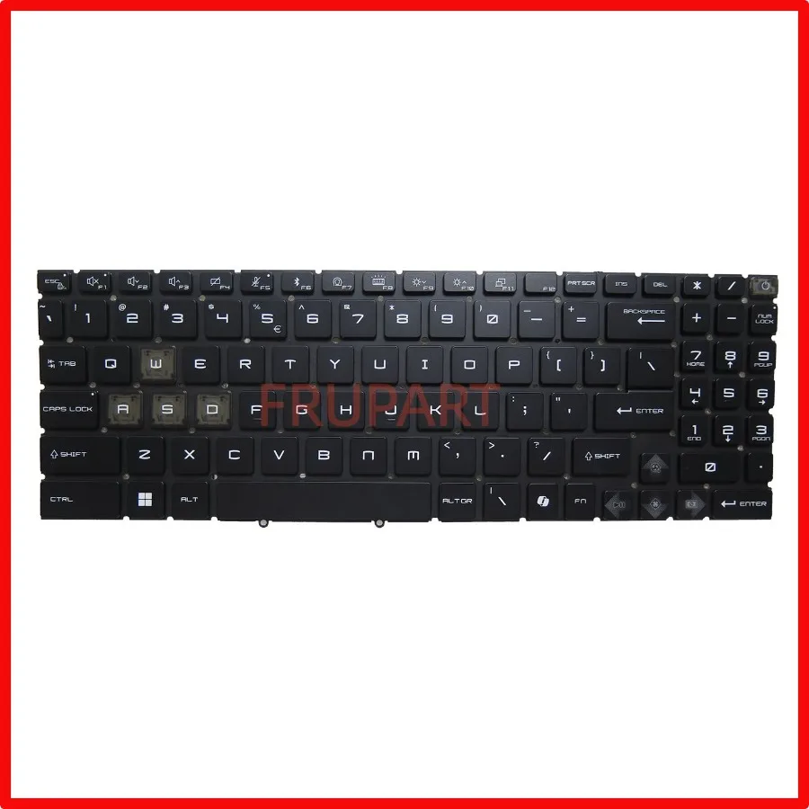 LL for MSI Cyborg 15 A12U\ UDX A12V A12VE A12VF A13U New US Keyboard
