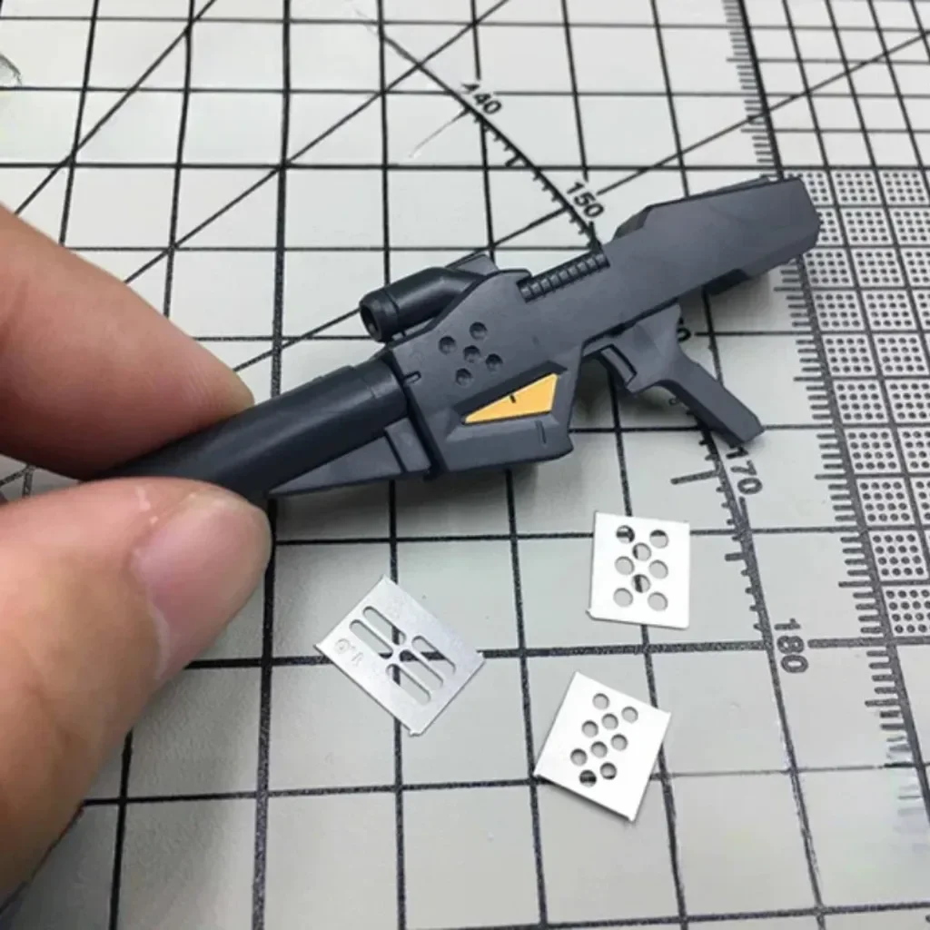 13 in 1 righello per intaglio foro per trapano Detailer Scribe Line Stencil per Gundam modello di hobby fai da te lavorazione versatile strumento artigianale di precisione