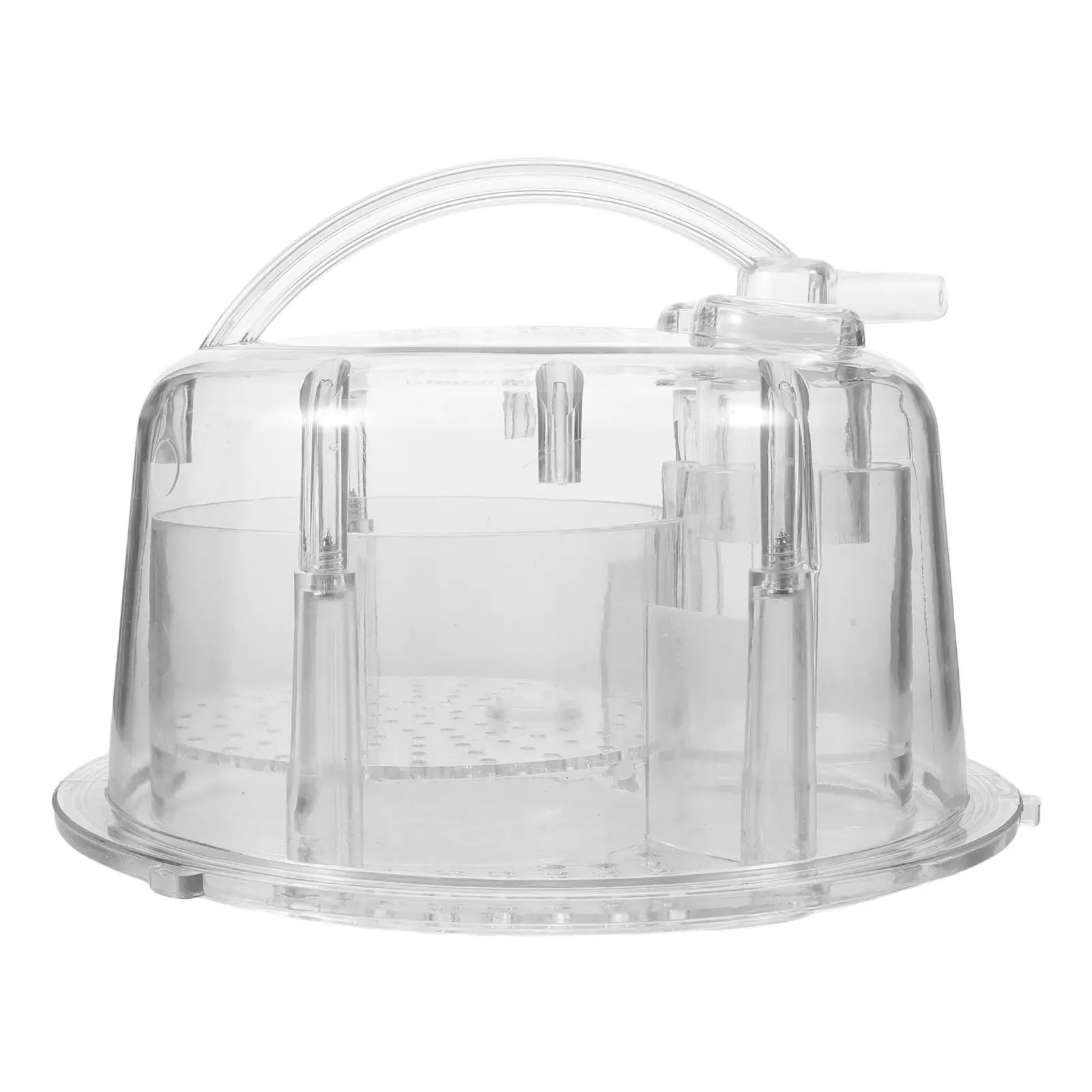 866-inch-clear-sauna-steamer-lid-high-dome-replacement-part-heat-resistant-transparent-cover-universal-for-facial-herbal-steam