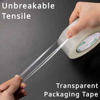 Průhledná páska v roli šířka 4,8 cm 1,89 palce plastová vysoce lepivá těsnicí páska, velká zesílená rozšířená expresní balení 6 nejlepší prodej pákistánská páska - №3