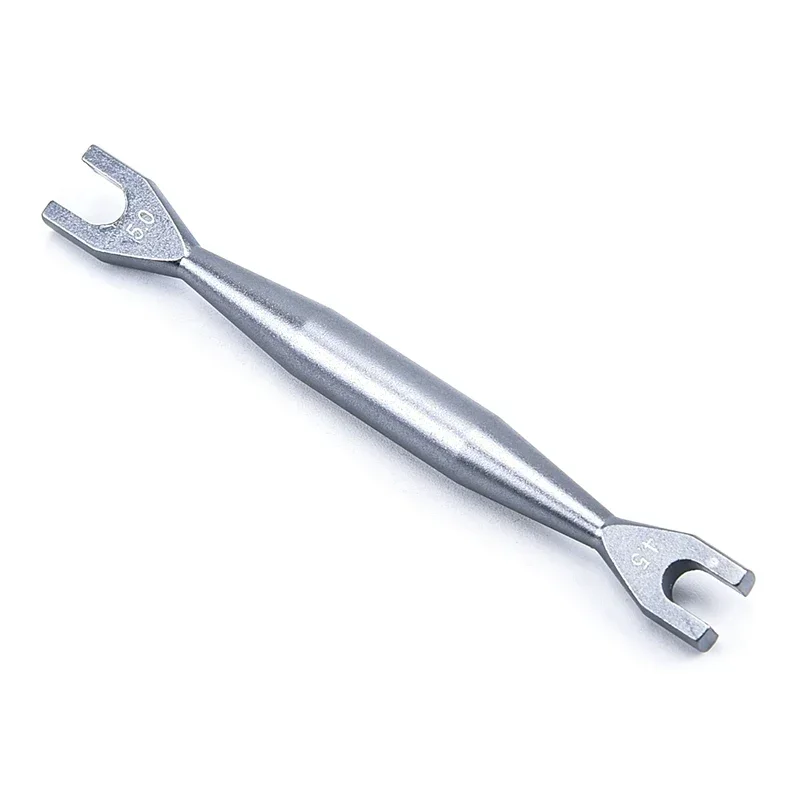 Blue / Titanium 4mm Aluminium Turnbuckle Turner Wrench 4.1mm Header Gap 3.0-4.0 / 4.5-5.0 / 5.5-7.0 for RC Car