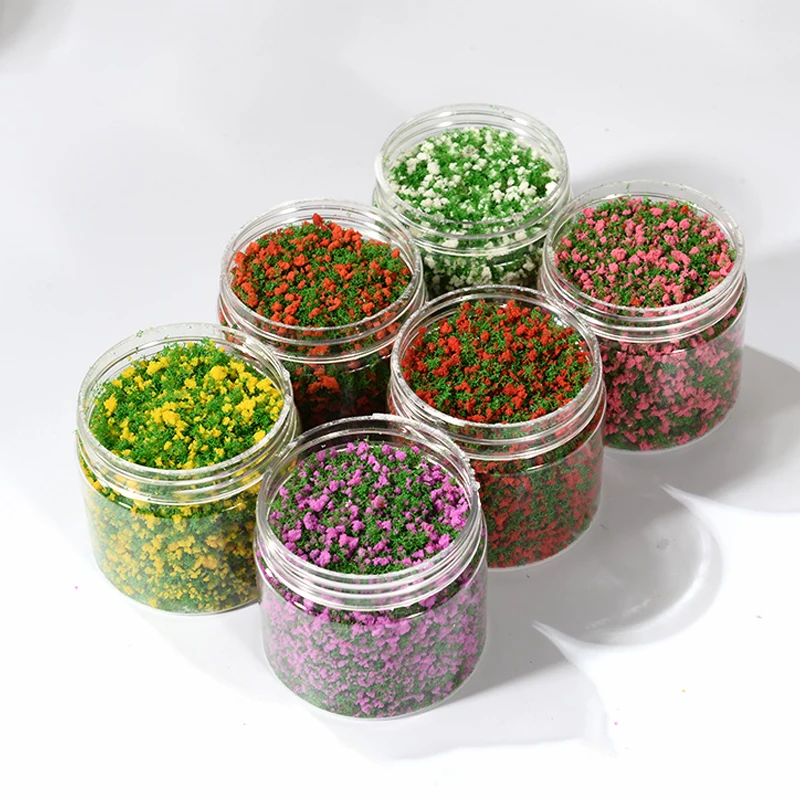 Static Grass Powder Tree Powder Flower Powder Turf Flocking Nylon Materials Diy Building Sand Table Model Scene Layout Diorama