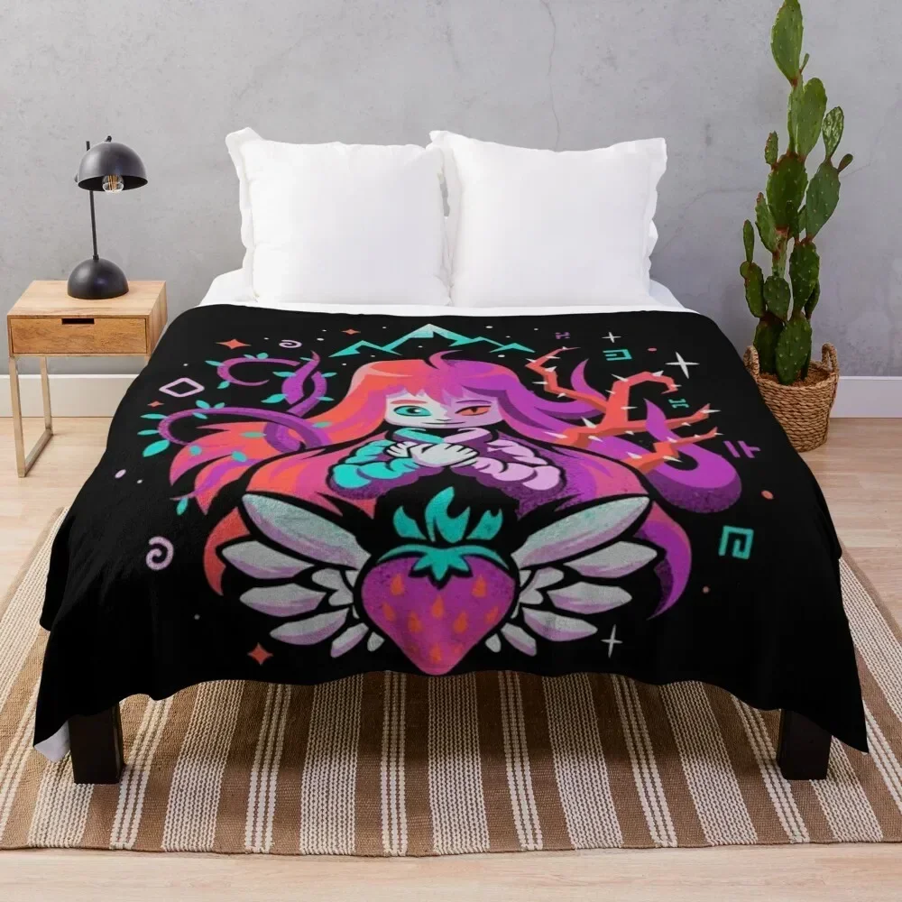 Celeste game Throw Blanket cosplay anime for winter Quilt Blankets