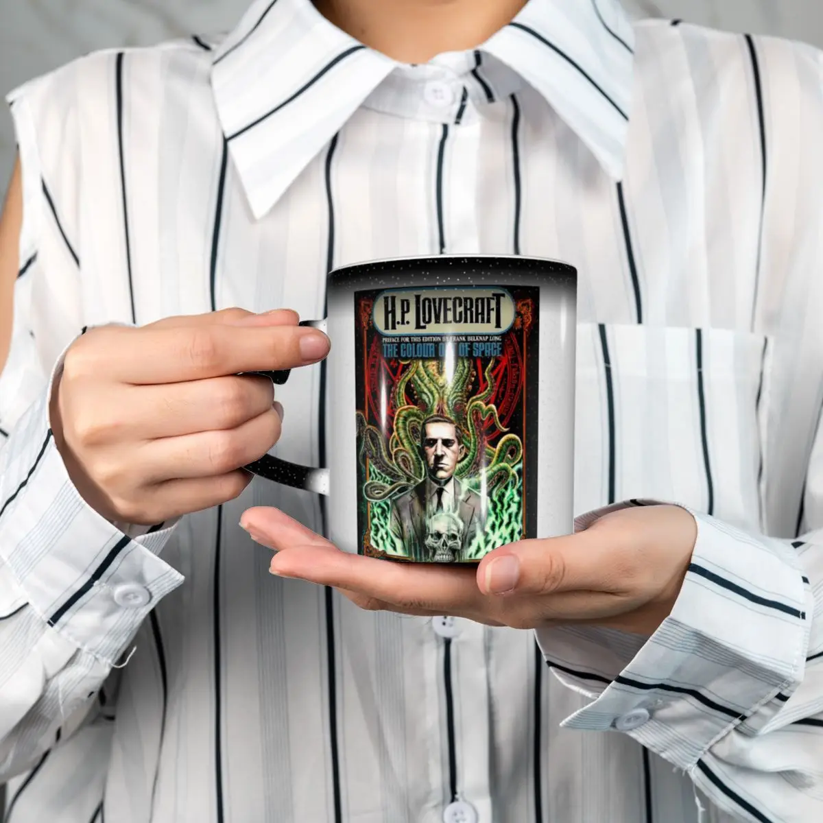 The Call Of Cthulhu Lovecraft Mythos Monster Mug Funny Ceramic Coffee Cups Tea Mugs Milk Cup Drinkware Gift for Woman Man